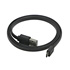 USB cable (2.0), USB A M reversible - microUSB M reversible, 0.3m, slim, black, double sided, EOL