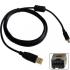 Logo USB cable (2.0), USB A male - 8-pin M, 31179, 1.8m, black, blister pack, MINOLTA