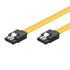 Harddisk cable data, SATA samec - SATA samec, 0.5 m, 6 Gb/s, yellow, Logo blister pack, EOL