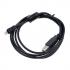 Logo USB cable (2.0), USB A male - 12-pin M, 1.8m, black, blister pack, OLYMPUS, EOL