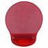 Mouse pad, ergonomic, gel, red, Logo
